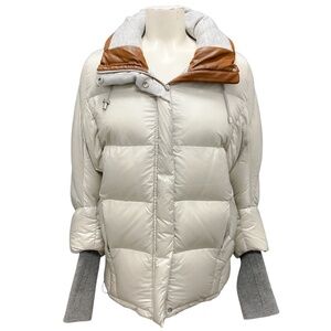 SOSKEN GREY BEDA DOWN PUFFER JACKET